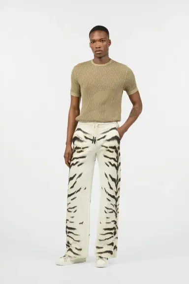 Roberto Cavalli Openwork Knit T-Shirt | Thumbnail 7