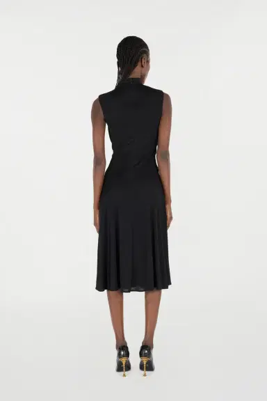 Roberto Cavalli Draped Midi Dress | Thumbnail 3