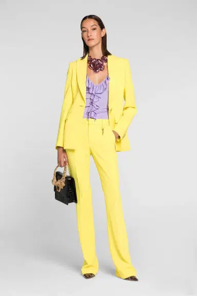 Roberto Cavalli Ruffle-detailed vest top | Thumbnail 2