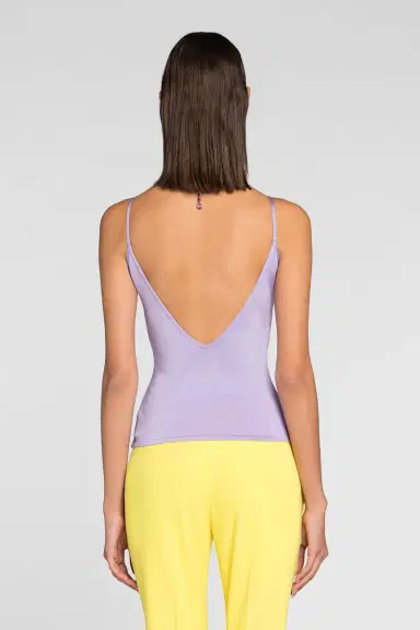 Roberto Cavalli Ruffle-detailed vest top | Thumbnail 4