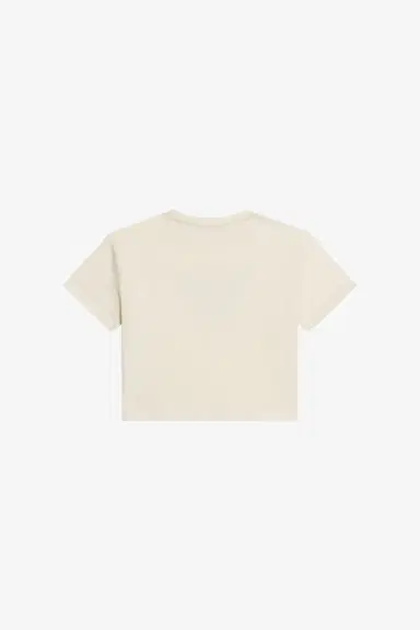 Roberto Cavalli Ivory T-Shirt With Print and Logo | Thumbnail 2 Roberto Cavalli Ivory T-Shirt With Print and Logo | Thumbnail 2