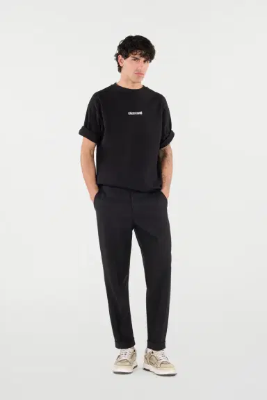 Roberto Cavalli T-Shirt With Embroidered Logo | Thumbnail 7