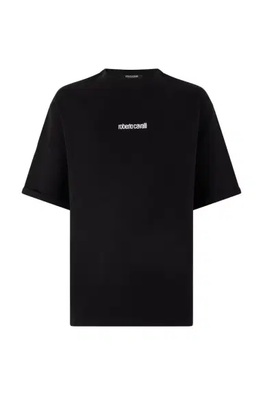 Roberto Cavalli T-Shirt With Embroidered Logo | Thumbnail 1