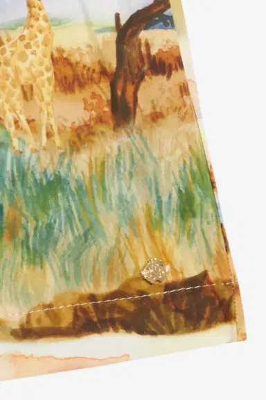 Roberto Cavalli Shorts With Safari Print | Thumbnail 5