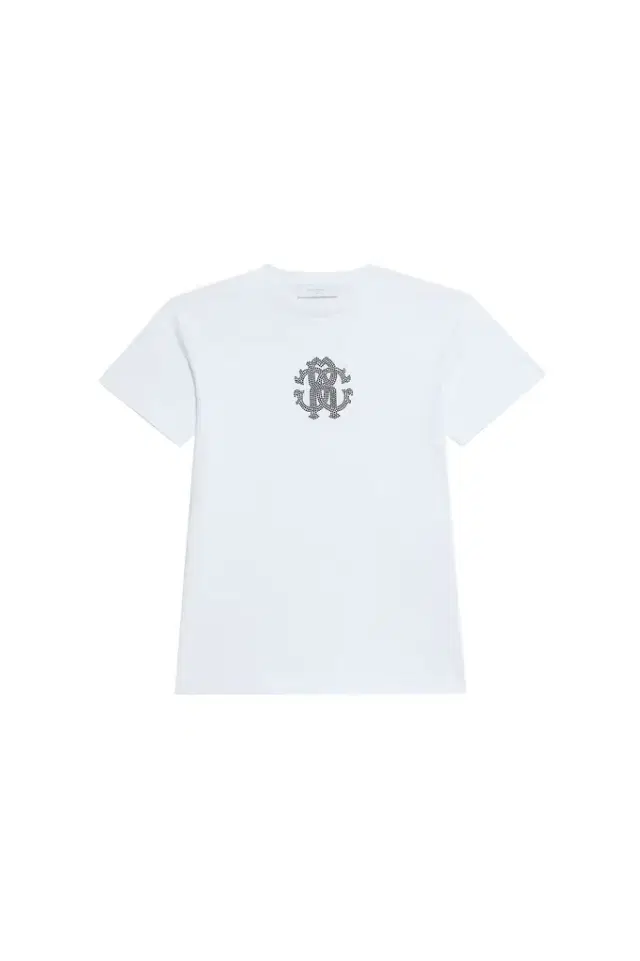 Roberto Cavalli Embroidered cotton T-shirt