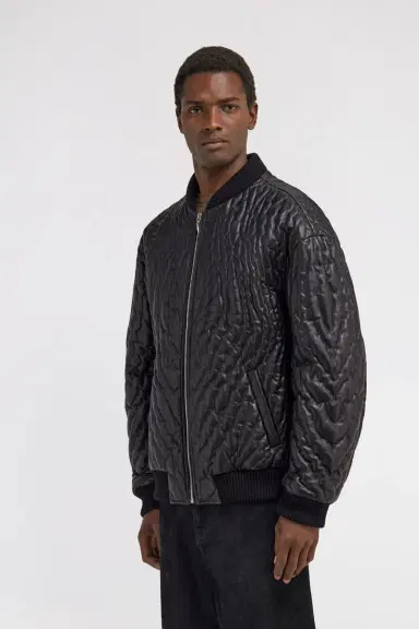 Roberto Cavalli Quilted Bomber Jacket | Thumbnail 4