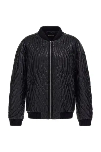 Roberto Cavalli Quilted Bomber Jacket | Thumbnail 1