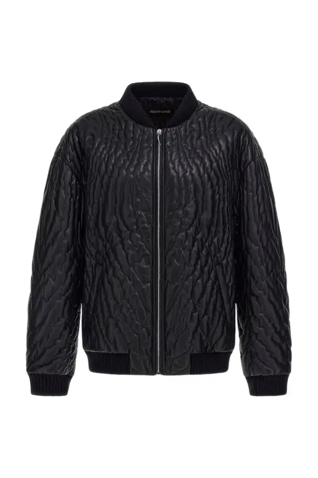 Roberto Cavalli Quilted Bomber Jacket