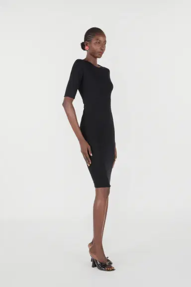 Roberto Cavalli Midi Dress Openwork Detailing | Thumbnail 2
