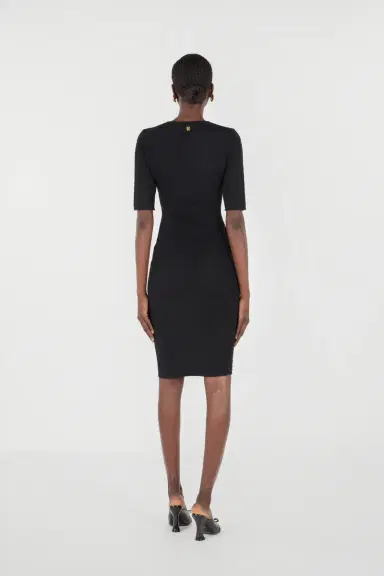 Roberto Cavalli Midi Dress Openwork Detailing | Thumbnail 3
