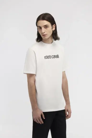 Roberto Cavalli T-shirt with Logo | Thumbnail 4 Roberto Cavalli T-shirt with Logo | Thumbnail 4