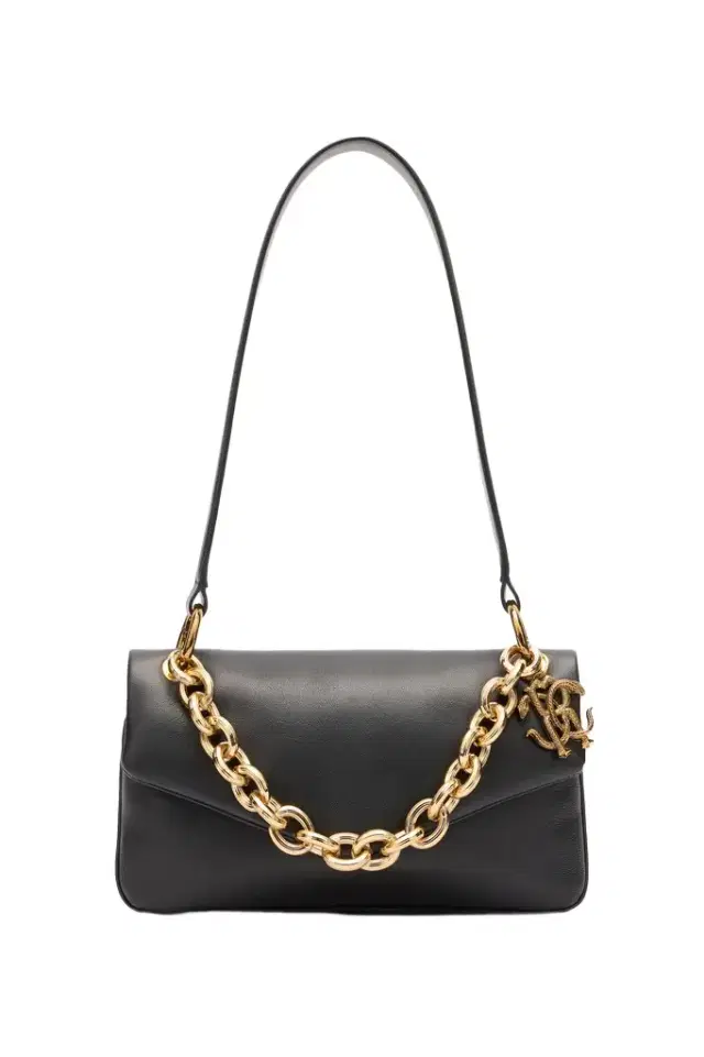 Roberto Cavalli Shoulder Bag With Chain And Charm