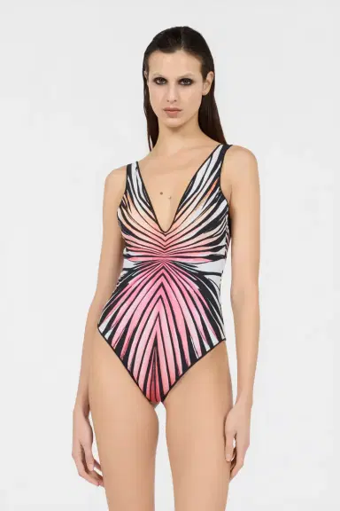 Roberto Cavalli Ray Of Paradise Print Swimsuit | Thumbnail 2