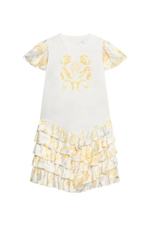 Children's Dress with Araldic print