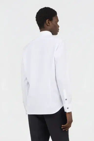Roberto Cavalli White Tuxedo Shirt | Thumbnail 3