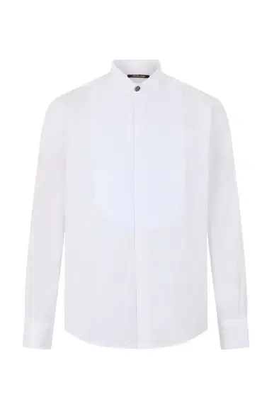 Roberto Cavalli White Tuxedo Shirt | Thumbnail 1