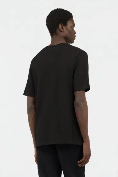 Roberto Cavalli Black Knit T-Shirt with Monogram RC | Thumbnail 3