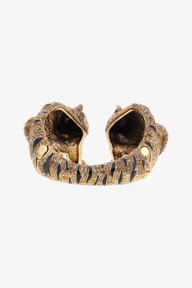 Roberto Cavalli Roar Gold Tiger Head Bracelet | Thumbnail 3