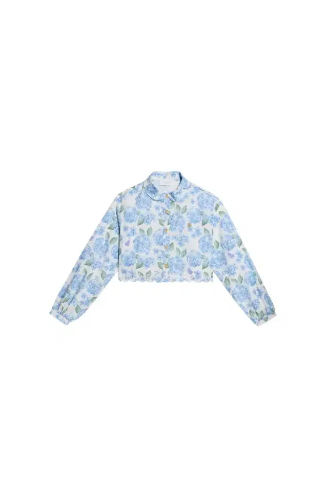 Roberto Cavalli Plumago Print Cotton Shirt