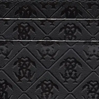Roberto Cavalli Card Holder With All-Over Mirror Snake Monogram | Thumbnail 3