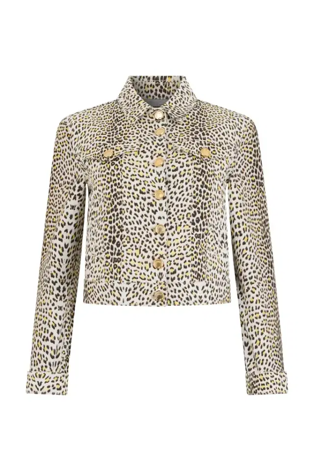 Roberto Cavalli Pop Jaguar Animal-Print Jacket