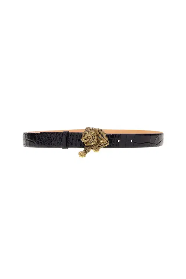 Roberto Cavalli Belt with gold buckle