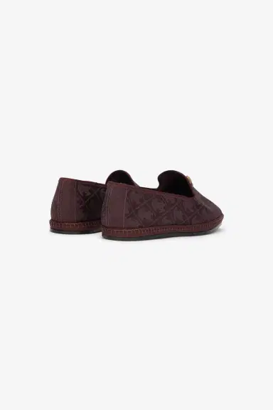 Roberto Cavalli Flat Loafers With Mirror Snake Monogram | Thumbnail 3