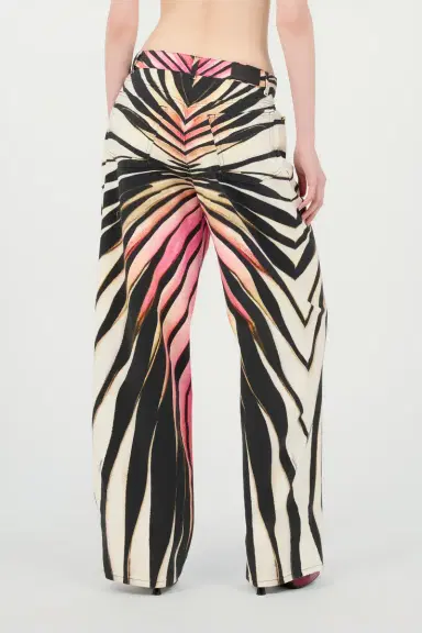 Roberto Cavalli Jeans With Ray Of Pink Print | Thumbnail 3