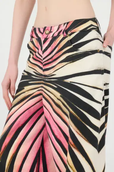 Roberto Cavalli Jeans With Ray Of Pink Print | Thumbnail 5
