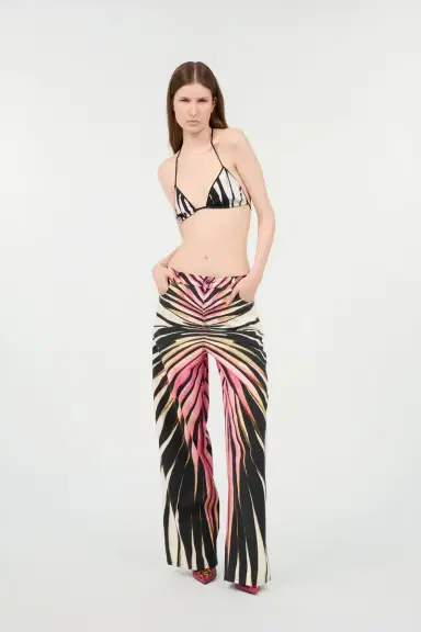 Roberto Cavalli Jeans With Ray Of Pink Print | Thumbnail 7