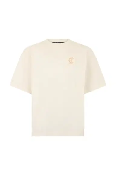 Roberto Cavalli Beige T-Shirt With Logo | Thumbnail 1