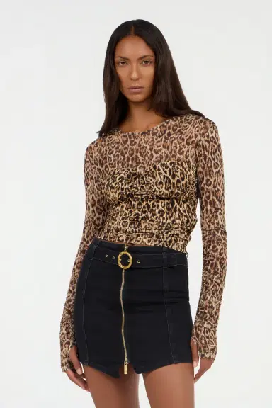 Roberto Cavalli Leopard Skin Print Sweater | Thumbnail 2