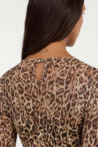 Roberto Cavalli Leopard Skin Print Sweater | Thumbnail 6