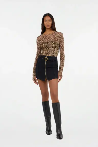 Roberto Cavalli Leopard Skin Print Sweater | Thumbnail 7
