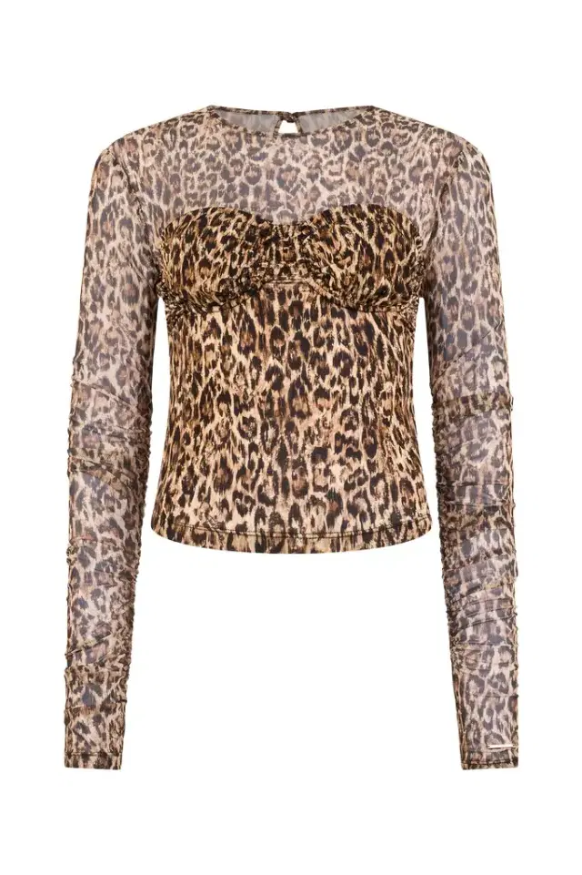 Roberto Cavalli Leopard Skin Print Sweater