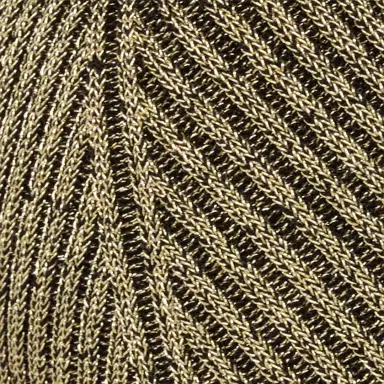 Roberto Cavalli Ribbed Black and Gold Bralette with Serpents | Thumbnail 4