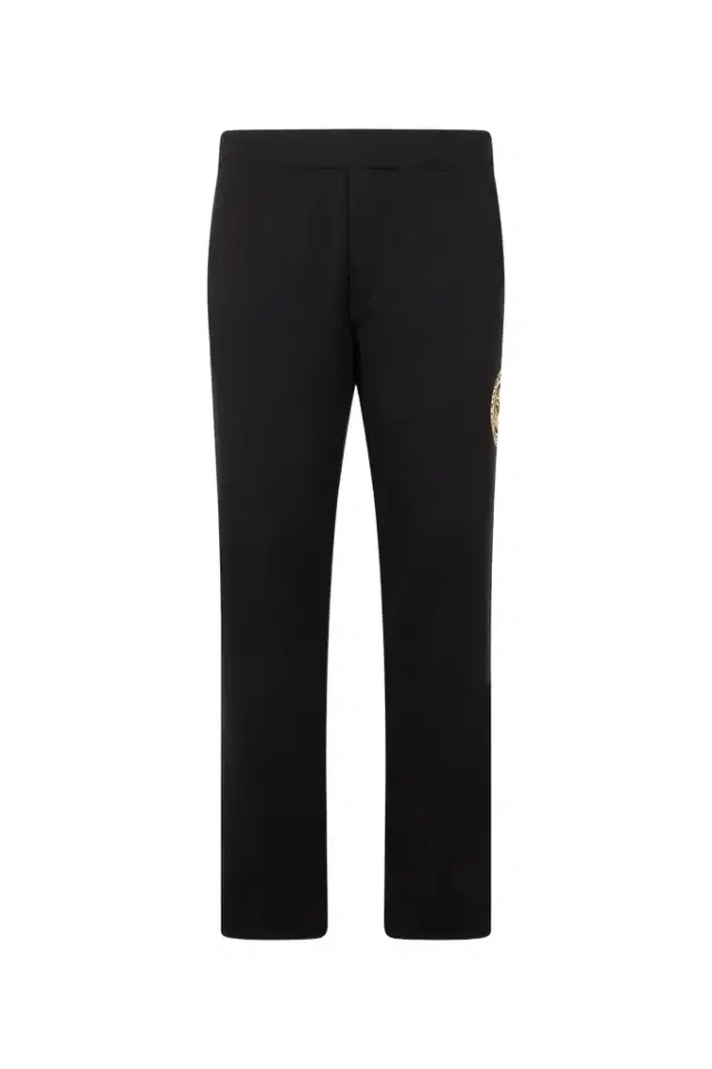 Roberto Cavalli Black Cotton Trousers