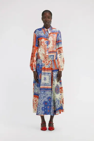 Roberto Cavalli Bandana Print Maxi Dress | Thumbnail 2