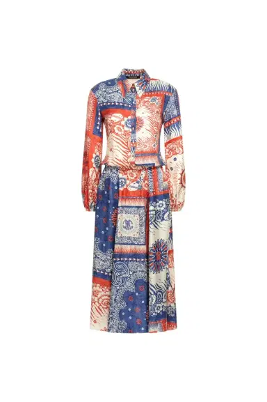 Roberto Cavalli Bandana Print Maxi Dress | Thumbnail 1