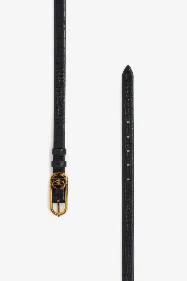Roberto Cavalli Leather belt with Monogram Mirror Snake | Thumbnail 2 Roberto Cavalli Leather belt with Monogram Mirror Snake | Thumbnail 2