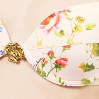 Roberto Cavalli Miami Flowers Print Bikini Top | Thumbnail 4 Roberto Cavalli Miami Flowers Print Bikini Top | Thumbnail 4