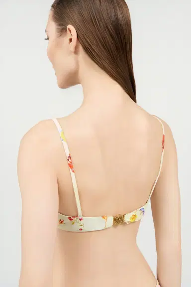 Roberto Cavalli Miami Flowers Print Bikini Top | Thumbnail 6 Roberto Cavalli Miami Flowers Print Bikini Top | Thumbnail 6