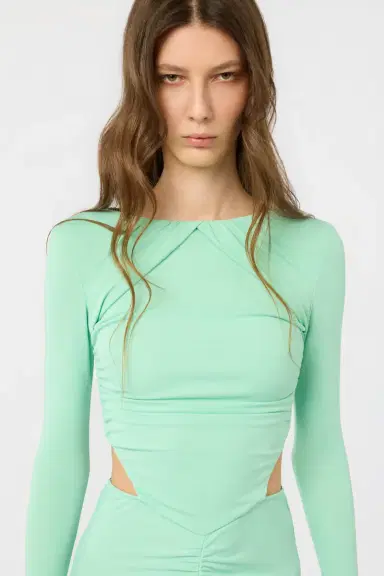 Roberto Cavalli Mint Maxi Dress | Thumbnail 4