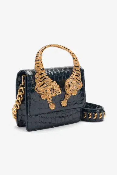Roberto Cavalli Crocodile-Print Roar Bag | Thumbnail 5 Roberto Cavalli Crocodile-Print Roar Bag | Thumbnail 5