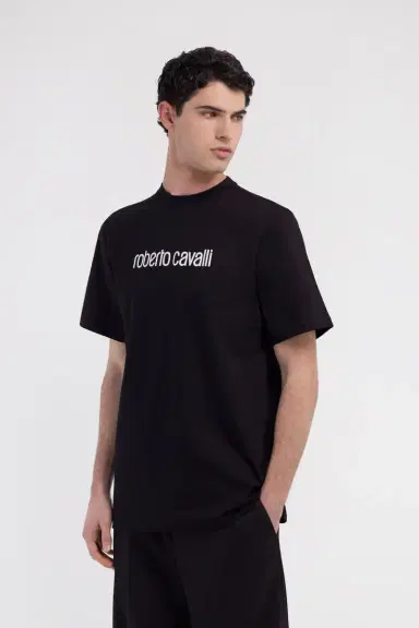 Roberto Cavalli T-shirt with Logo | Thumbnail 4 Roberto Cavalli T-shirt with Logo | Thumbnail 4