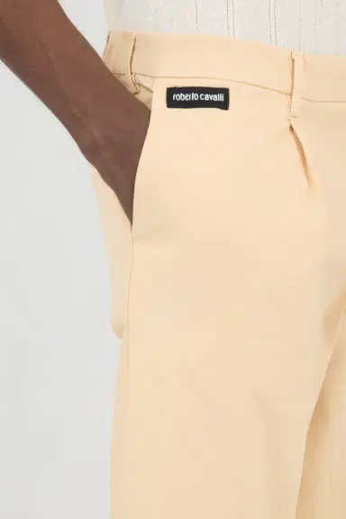 Roberto Cavalli Beige Trousers | Thumbnail 4