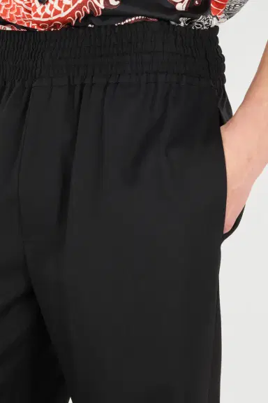 Roberto Cavalli Loose Virgin Wool Pants | Thumbnail 5