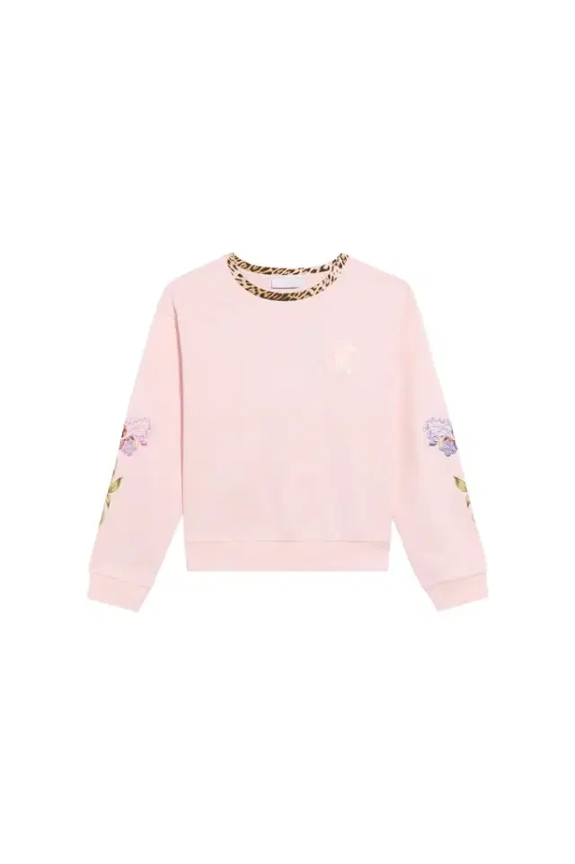Roberto Cavalli Pink Cotton Sweatshirt
