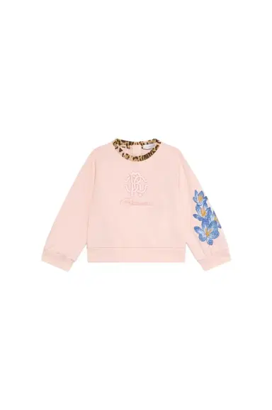 Roberto Cavalli Embroidered Floral Sweatshirt | Thumbnail 1