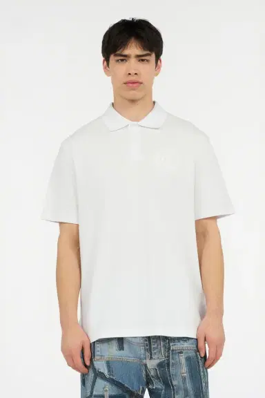 Roberto Cavalli Polo With JC Monogram Embroidery | Thumbnail 2